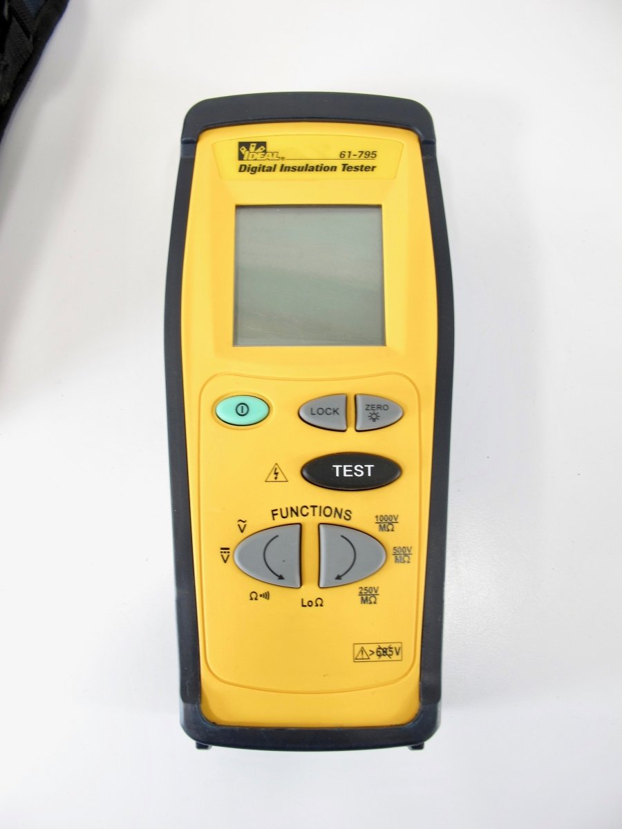 Ideal Industries 61 - 795 Hand - held Insulation Tester, 250/500/1000V Test Voltages - ZeereeZ