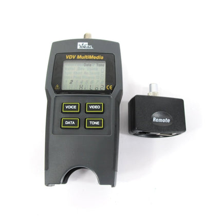 Ideal VDV Multimedia Cable Tester RJ - 11/12 Data RJ - 45 Video F - Connector - ZeereeZ
