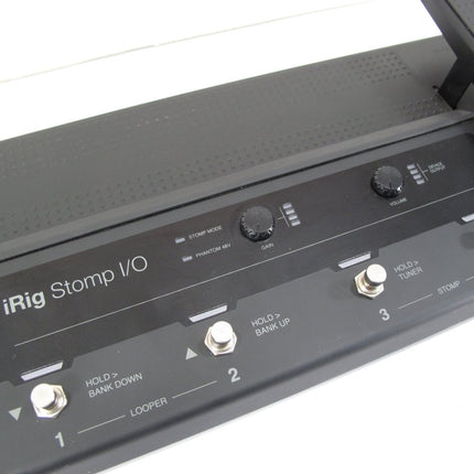 IK Multimedia iRig Stomp I/O USB Pedalboard Controller / Audio Interface for iOS, Mac, PC - ZeereeZ