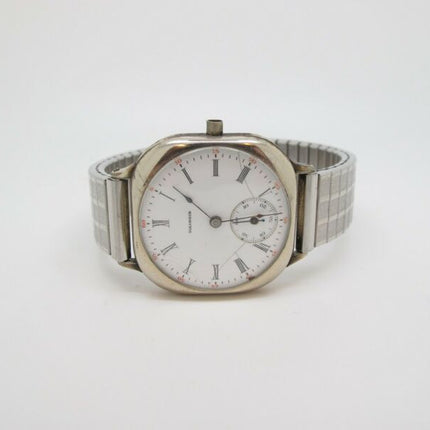Illinois Elgin Tivoli Antique Roman Numeral Dial 15 Jewel Wristwatch - ZeereeZ