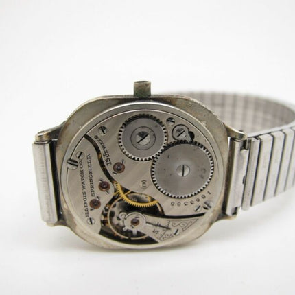 Illinois Elgin Tivoli Antique Roman Numeral Dial 15 Jewel Wristwatch - ZeereeZ