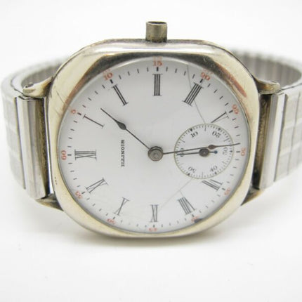 Illinois Elgin Tivoli Antique Roman Numeral Dial 15 Jewel Wristwatch - ZeereeZ