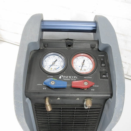 Inficon 714 - 202 - G1 120V 1HP Vortex Dual HVAC Refrigerant Recovery Machine - ZeereeZ