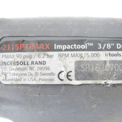 Ingersoll - Rand 2115PTiMAX 3/8" 300Ft - Lb Torque Air Impact Wrench - ZeereeZ