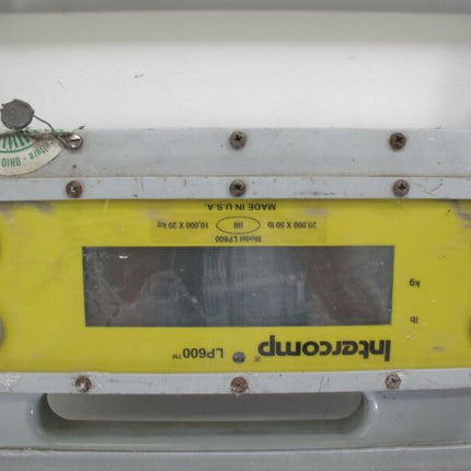 Intercomp LP 600 Digital Wireless LCD Low Profile Wheel Load Scale 20,000lb - ZeereeZ