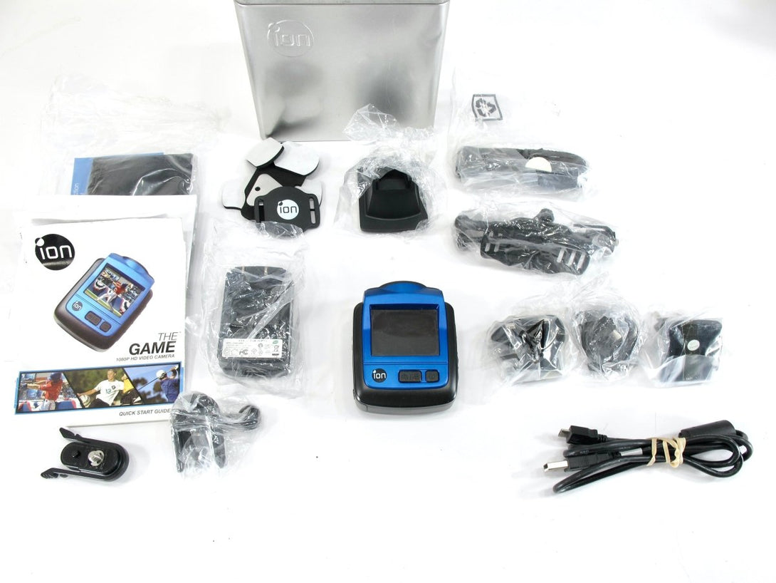 ION 1007 The Game Wireless Waterproof HD 5MP Sports Video Camera 1080P w/ LCD9 - ZeereeZ