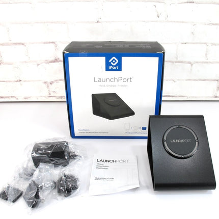iPort LaunchPort BaseStation Apple iPad Charger and Mount System Black - ZeereeZ