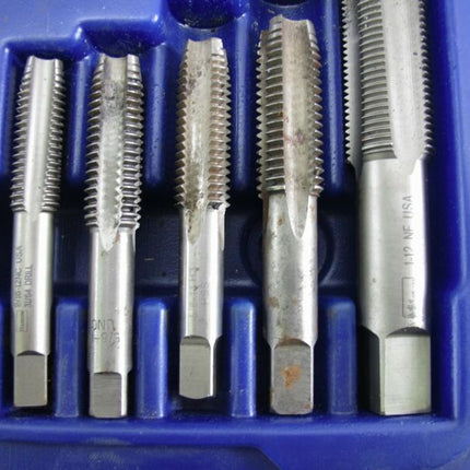 Irwin Hanson 97094 25 - pc Fractional Tap & Hex Die Set in Plastic Case - ZeereeZ