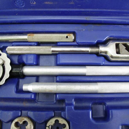 Irwin Hanson 97094 25 - pc Fractional Tap & Hex Die Set in Plastic Case - ZeereeZ