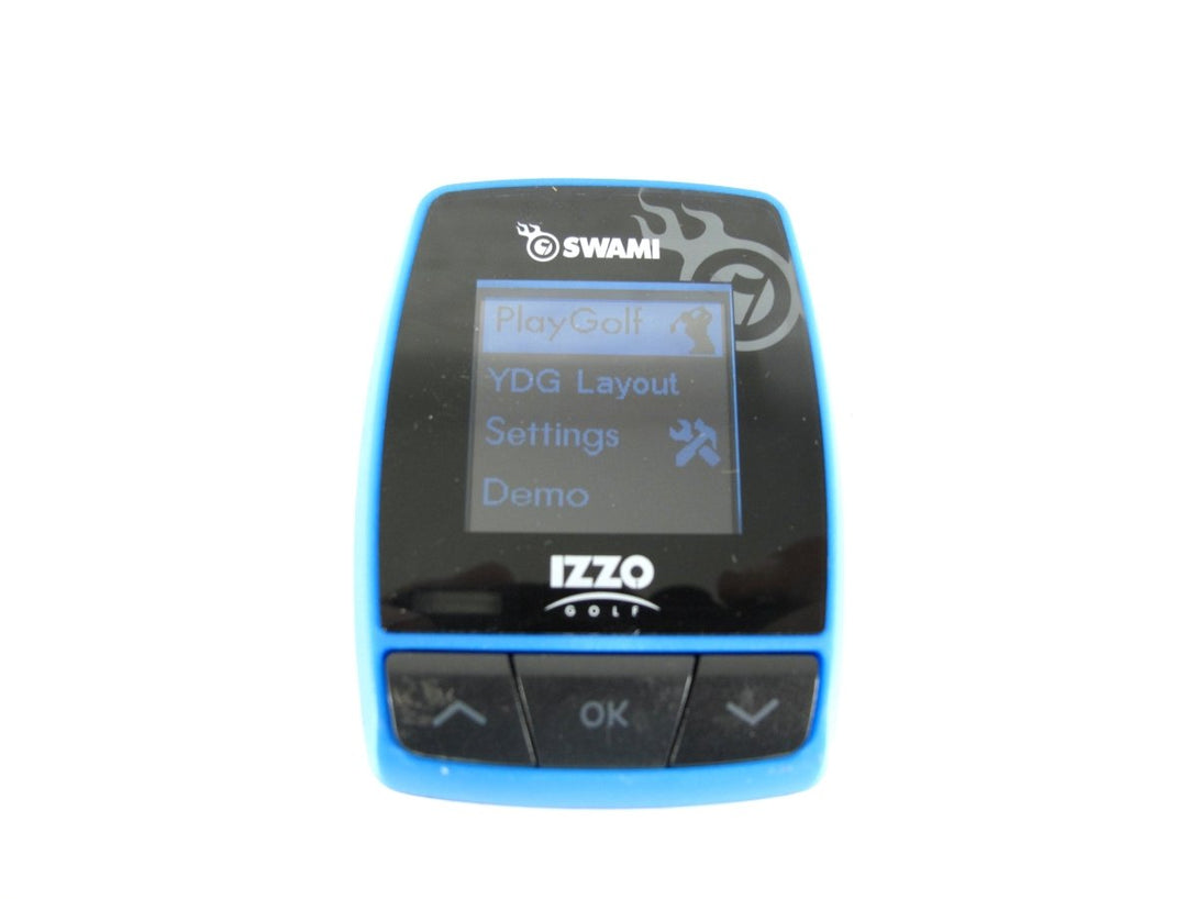 Izzo Swami Kiss Handheld Magnetic GPS Golf Rangefinder Blue - ZeereeZ