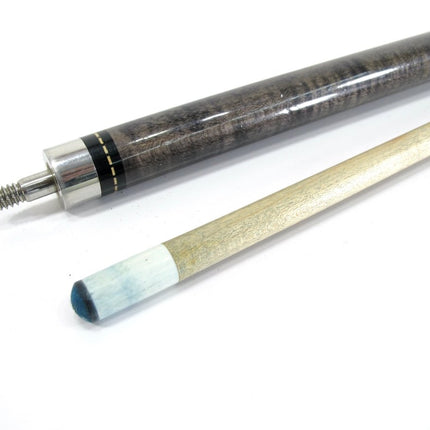 J. Pechauer JP01 - R Smoke 20 oz 58 Inch Ebony Stain Two Piece Billiards Pool Cue - ZeereeZ