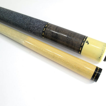J. Pechauer JP01 - R Smoke 20 oz 58 Inch Ebony Stain Two Piece Billiards Pool Cue - ZeereeZ