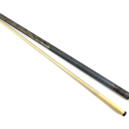 J. Pechauer JP01 - R Smoke 20 oz 58 Inch Ebony Stain Two Piece Billiards Pool Cue - ZeereeZ