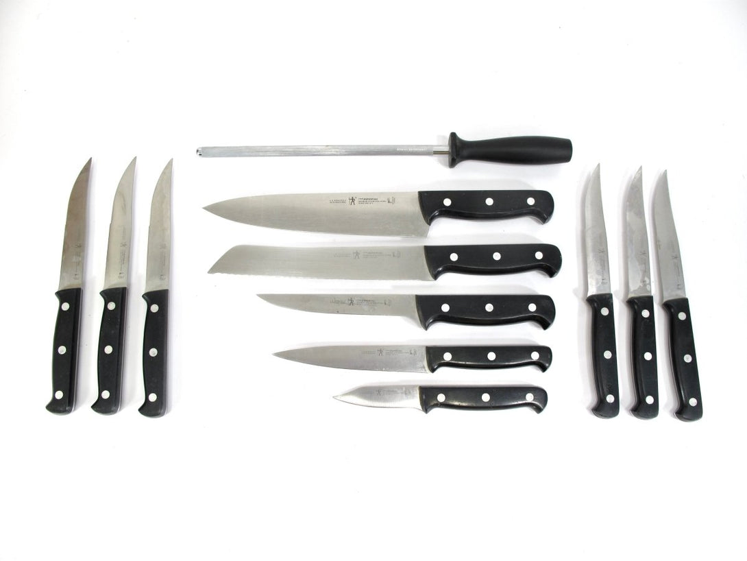 J.A. Henckels Fine Edge Pro 13 - Piece Cutlery Set with Block - ZeereeZ