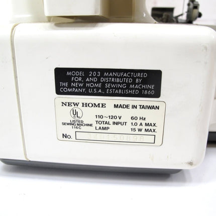 Janome New Home My Lock 203 Electronic Controlled Overlocking Serger Machine - ZeereeZ