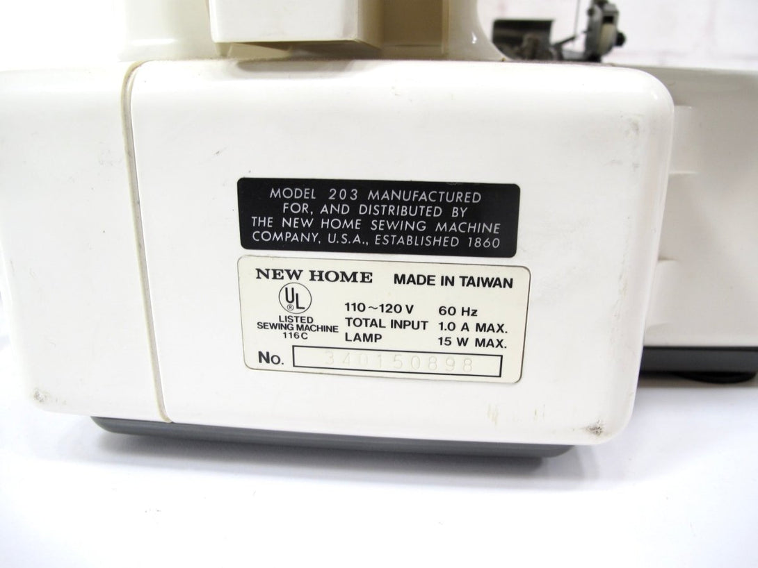 Janome New Home My Lock 203 Electronic Controlled Overlocking Serger Machine - ZeereeZ