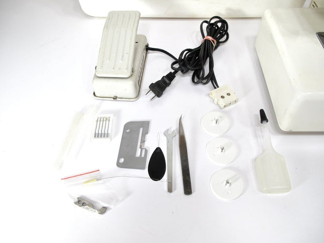 Janome New Home My Lock 203 Electronic Controlled Overlocking Serger Machine - ZeereeZ