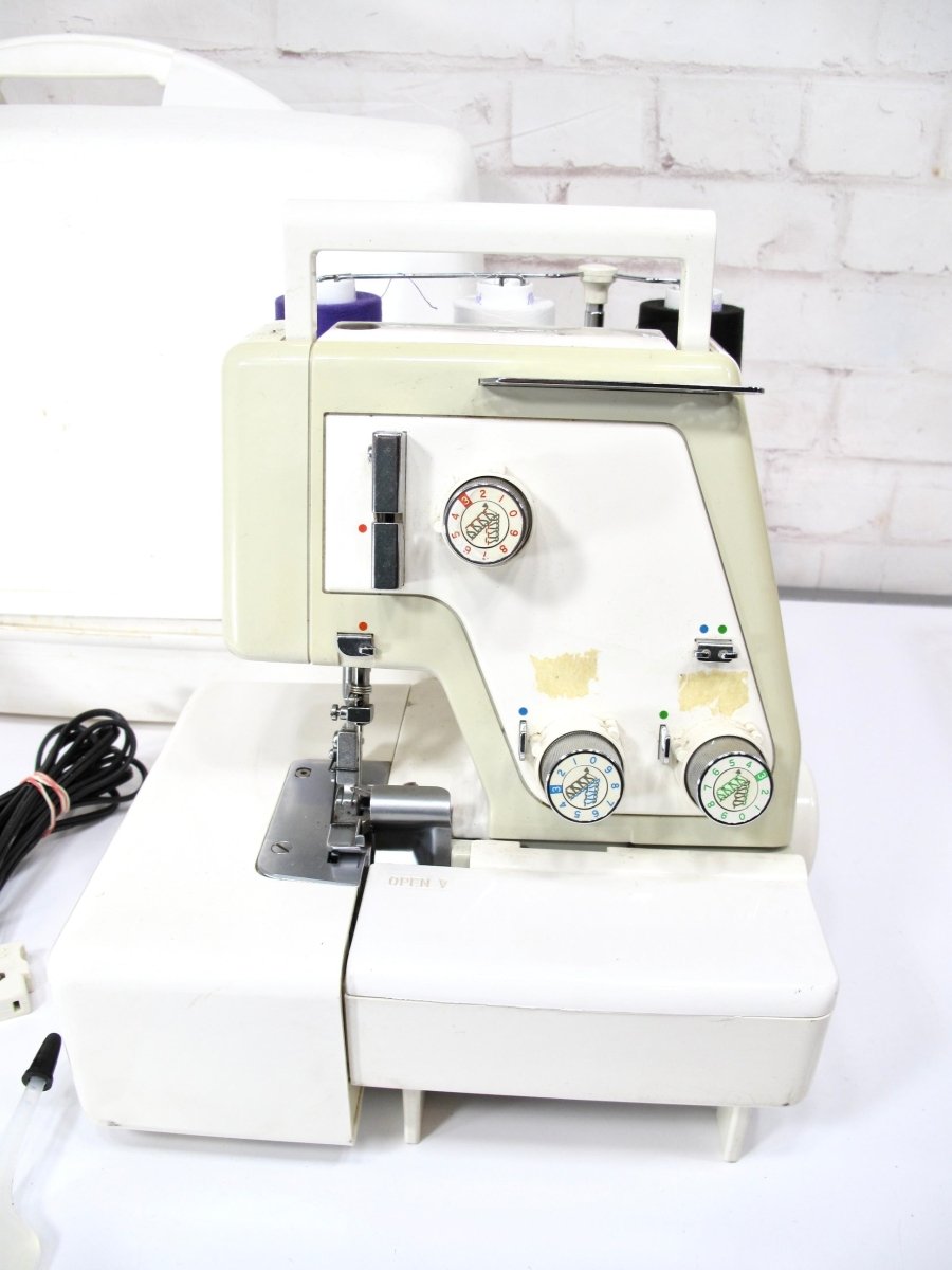 Janome New Home My Lock 203 Electronic Controlled Overlocking Serger Machine - ZeereeZ