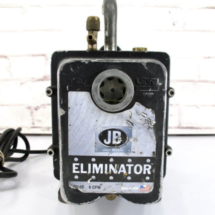 JB Industries DV - 6E Eliminator® 6 CFM AC Refrigeration Vacuum Pump - ZeereeZ