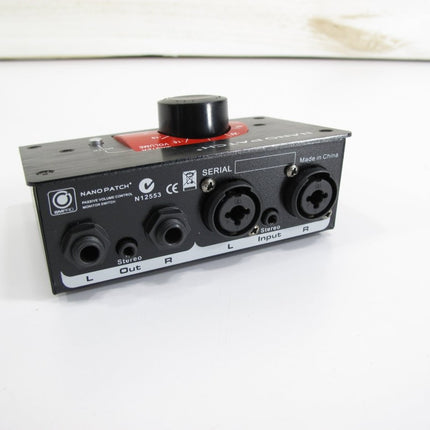 JBL Nano Patch+ Compact 2 Channel Passive Volume Controller - ZeereeZ