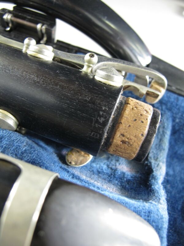 Jean Martin Freres Vintage Wood Clarinet w/ Case & Mouthpiece - ZeereeZ