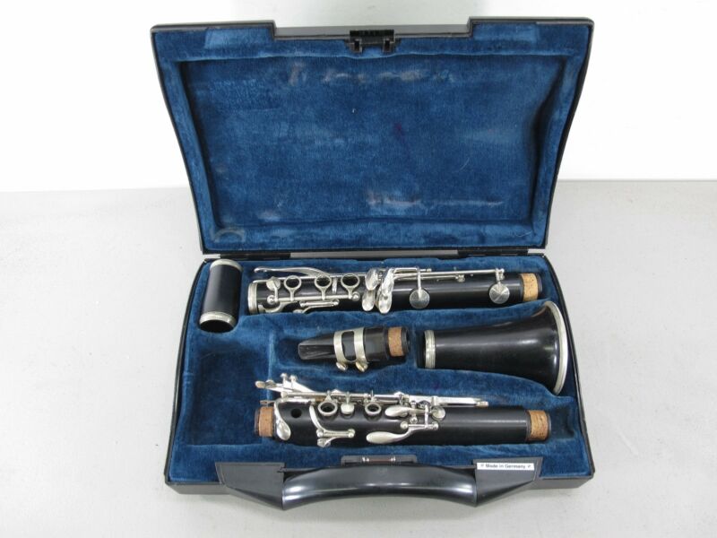 Jean Martin Freres Vintage Wood Clarinet w/ Case & Mouthpiece - ZeereeZ