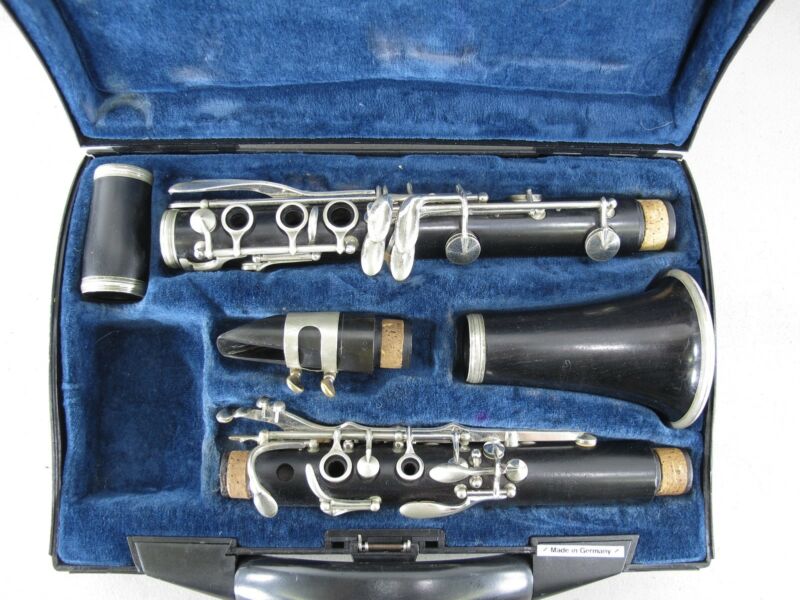 Jean Martin Freres Vintage Wood Clarinet w/ Case & Mouthpiece - ZeereeZ