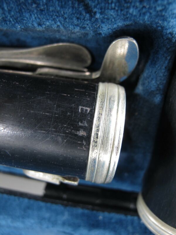 Jean Martin Freres Vintage Wood Clarinet w/ Case & Mouthpiece - ZeereeZ