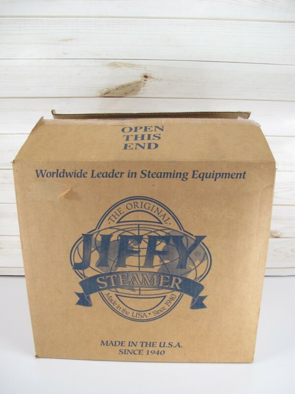 Jiffy J - 2 Professional Clothing Fabric Steamer Metal Base Made in USA - ZeereeZ