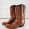 Johnston & Murphy Ruidoso Aristocrat Mens Size 13 Leather Cowboy Boots Spain - ZeereeZ