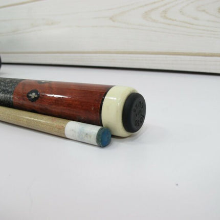 Joss 01 17oz 58 Inch JOS01 Two Piece Birds Eye Maple Billiards Pool Cue w/ Case - ZeereeZ