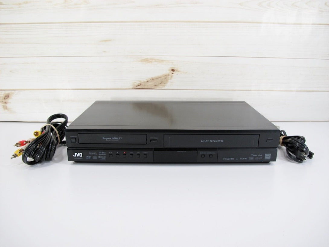 JVC DR - MV80B DVD Video Recorder/VHS Video Cassette Recorder Combination Unit - ZeereeZ