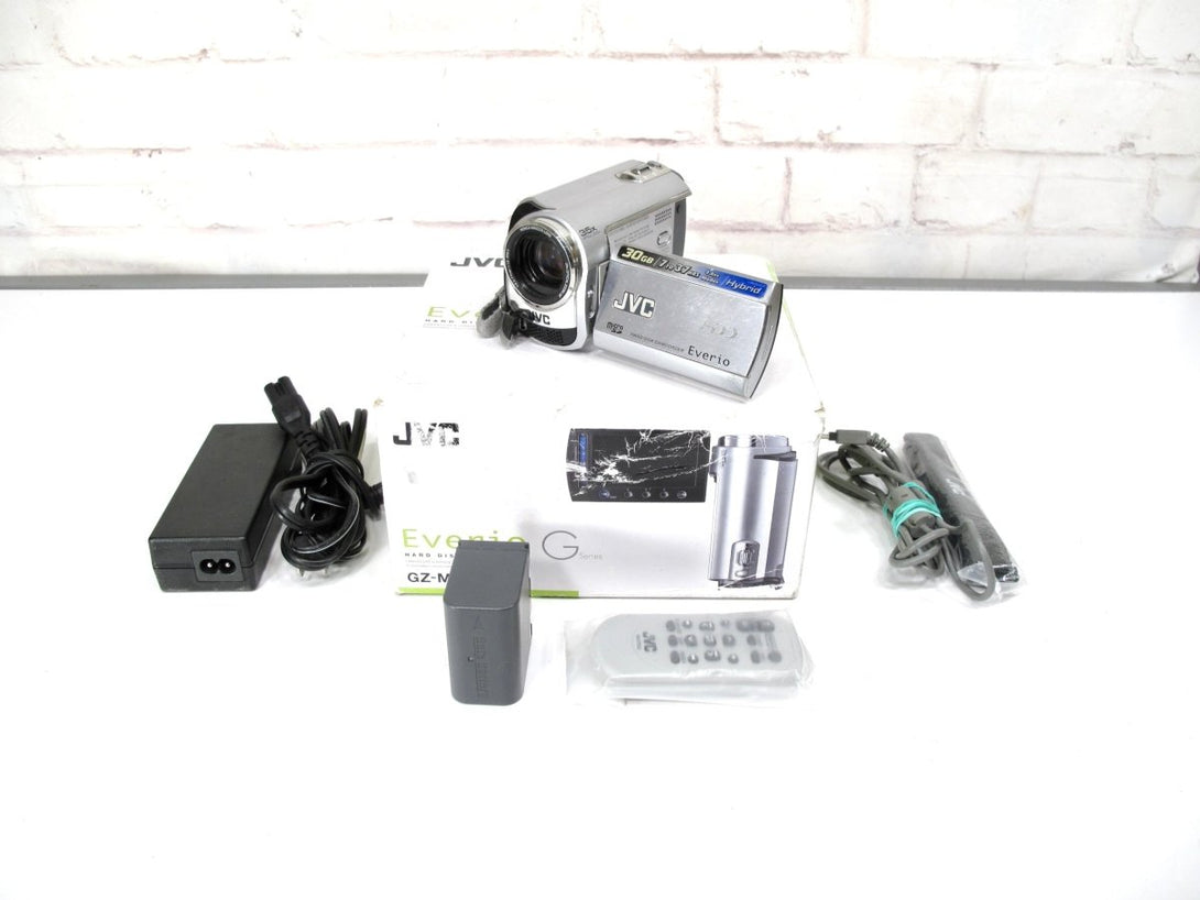 JVC Everio GZ - MG330HU Hybrid 30GB HDD 35x Optical Video Camera Camcorder - ZeereeZ