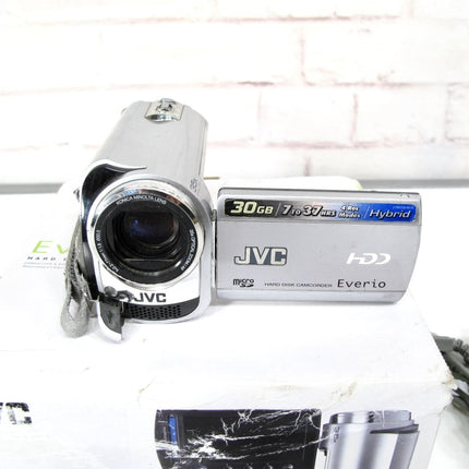 JVC Everio GZ - MG330HU Hybrid 30GB HDD 35x Optical Video Camera Camcorder - ZeereeZ