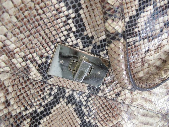 Kate Spade Carlyle Nadine Snakeskin Snake Print Purse Bag - ZeereeZ
