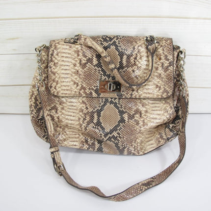 Kate Spade Carlyle Nadine Snakeskin Snake Print Purse Bag - ZeereeZ