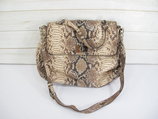 Kate Spade Carlyle Nadine Snakeskin Snake Print Purse Bag - ZeereeZ