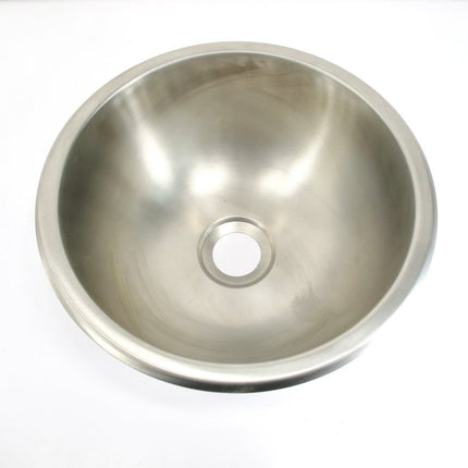 K&B Fixtures 133240 13" Round Stainless Steel Sink RV Boat Wet Bar - ZeereeZ