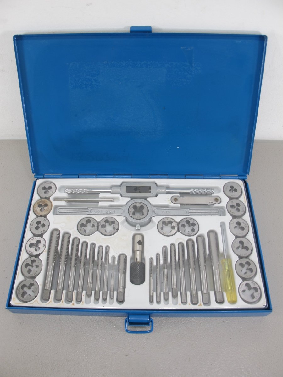 KC Tools 39 Piece Metric 3mm - 12mmTap & Die Set 12006 - ZeereeZ