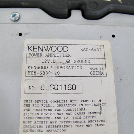 Kenwood KAC 6202 2 Channel 200 Watt Car Stereo Amplifier - ZeereeZ