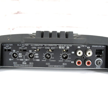 Kenwood KAC 6202 2 Channel 200 Watt Car Stereo Amplifier - ZeereeZ