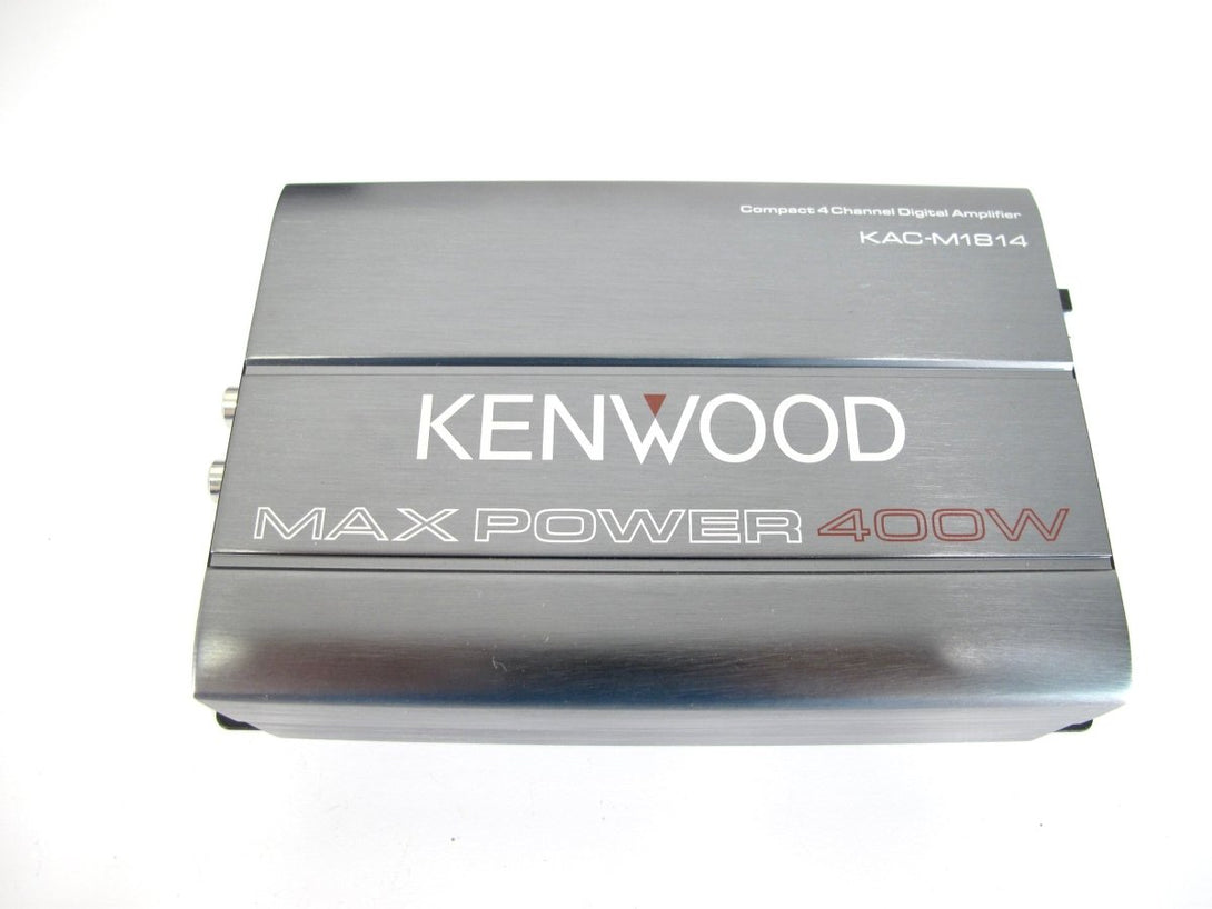 Kenwood KAC - M1814 Compact 4 - Channel Car or Marine Stereo Amplifier 400 Watts New - ZeereeZ