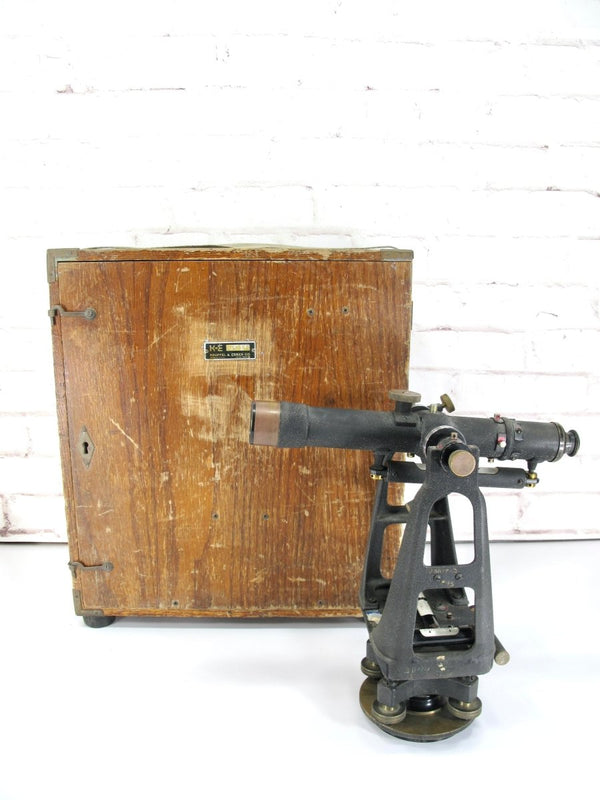 Keuffel & Esser 9092 - 1 Vintage 1960s Paragon Jig Surveyors Transit w/ Case - ZeereeZ