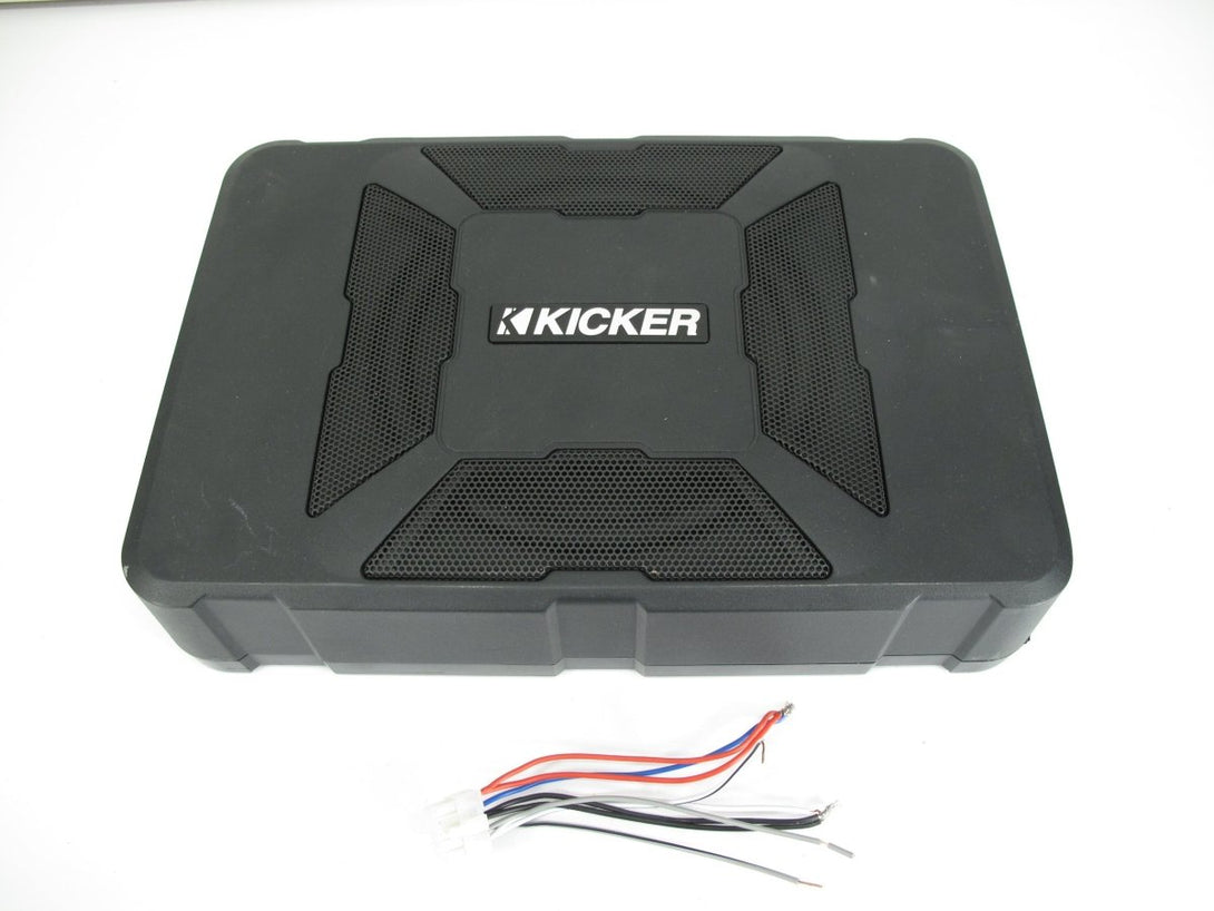 KICKER Hideaway HS8 8" 150W Car Audio Powered Subwoofer Sub Enclosure - ZeereeZ