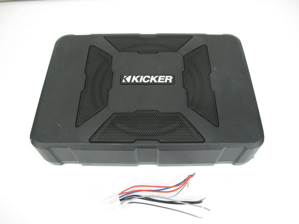KICKER Hideaway HS8 8" 150W Car Audio Powered Subwoofer Sub Enclosure - ZeereeZ