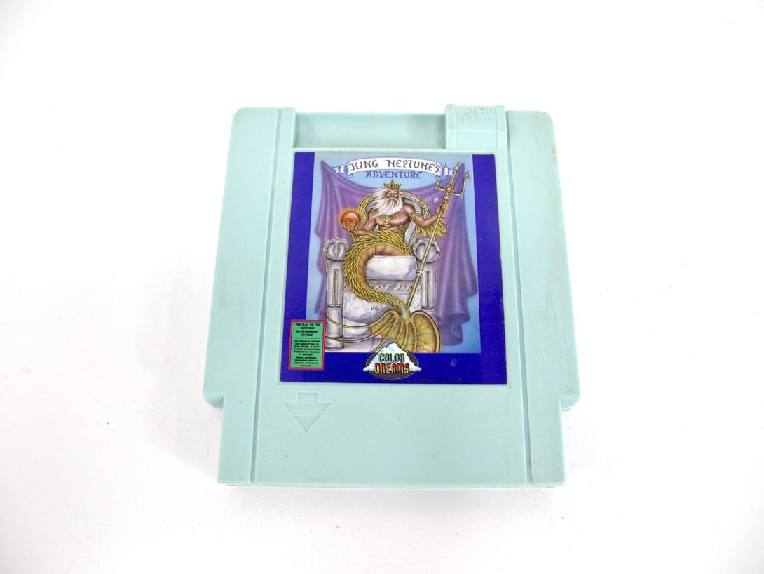 King Neptune's Adventures Rare Nintendo Video Game Cartridge - ZeereeZ