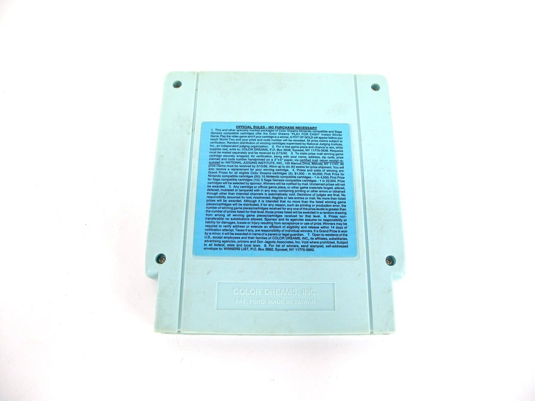 King Neptune's Adventures Rare Nintendo Video Game Cartridge - ZeereeZ