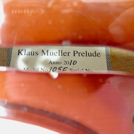 Klaus Mueller Prelude 105F 4/4 Full Size Student Model Violin - ZeereeZ