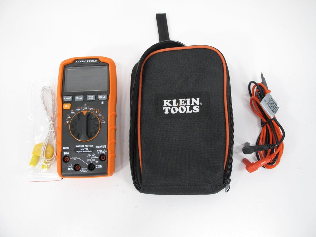 Klein MM720 1000V Digital Multimeter TRMS Auto - Ranging Temp Low Impedance - ZeereeZ