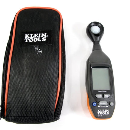 Klein Tools ET130 Digital Optical Light Meter w/ Carry Case - ZeereeZ